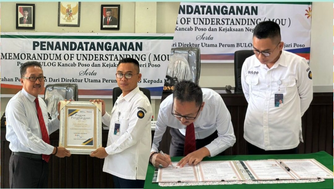 Kejari Poso dan Bulog Kerjasama dalam Penegakkan Hukum