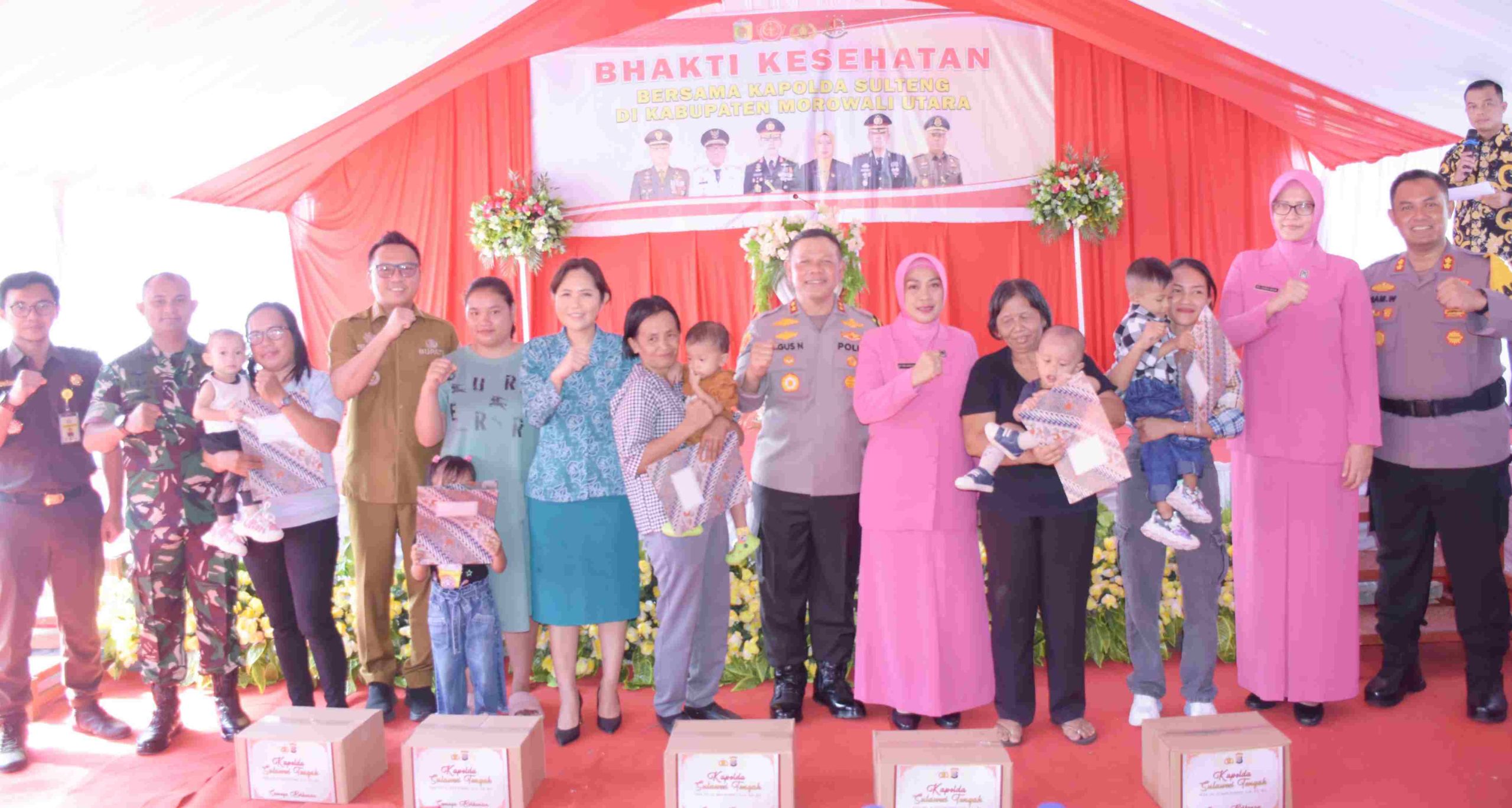 KAPOLDA Sulteng Peduli Kepada Penyandang Disabilitas Serta Anak Stunting