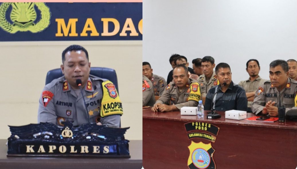 Polres Poso Kawal Pergeseran Logistik Pemilu ke PPK, Ini Arahan Kapolres