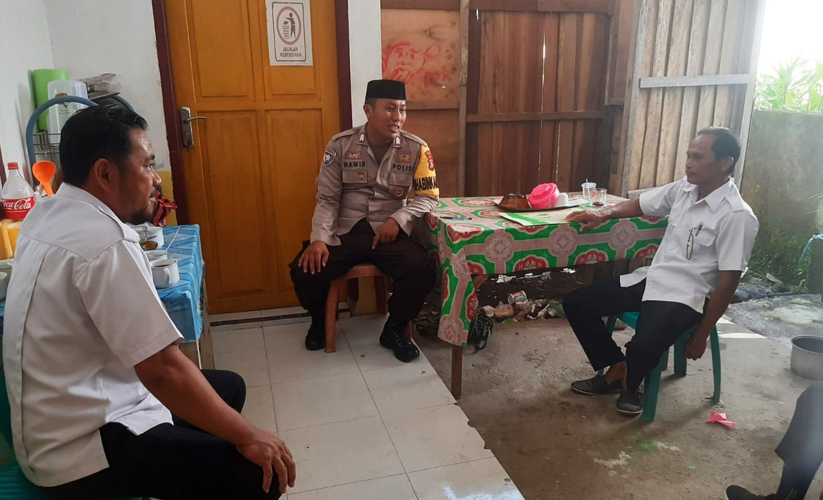 Da’i Polri Ops Madago Raya dan Pemdes Matako Bersinergi Jaga Keamanan