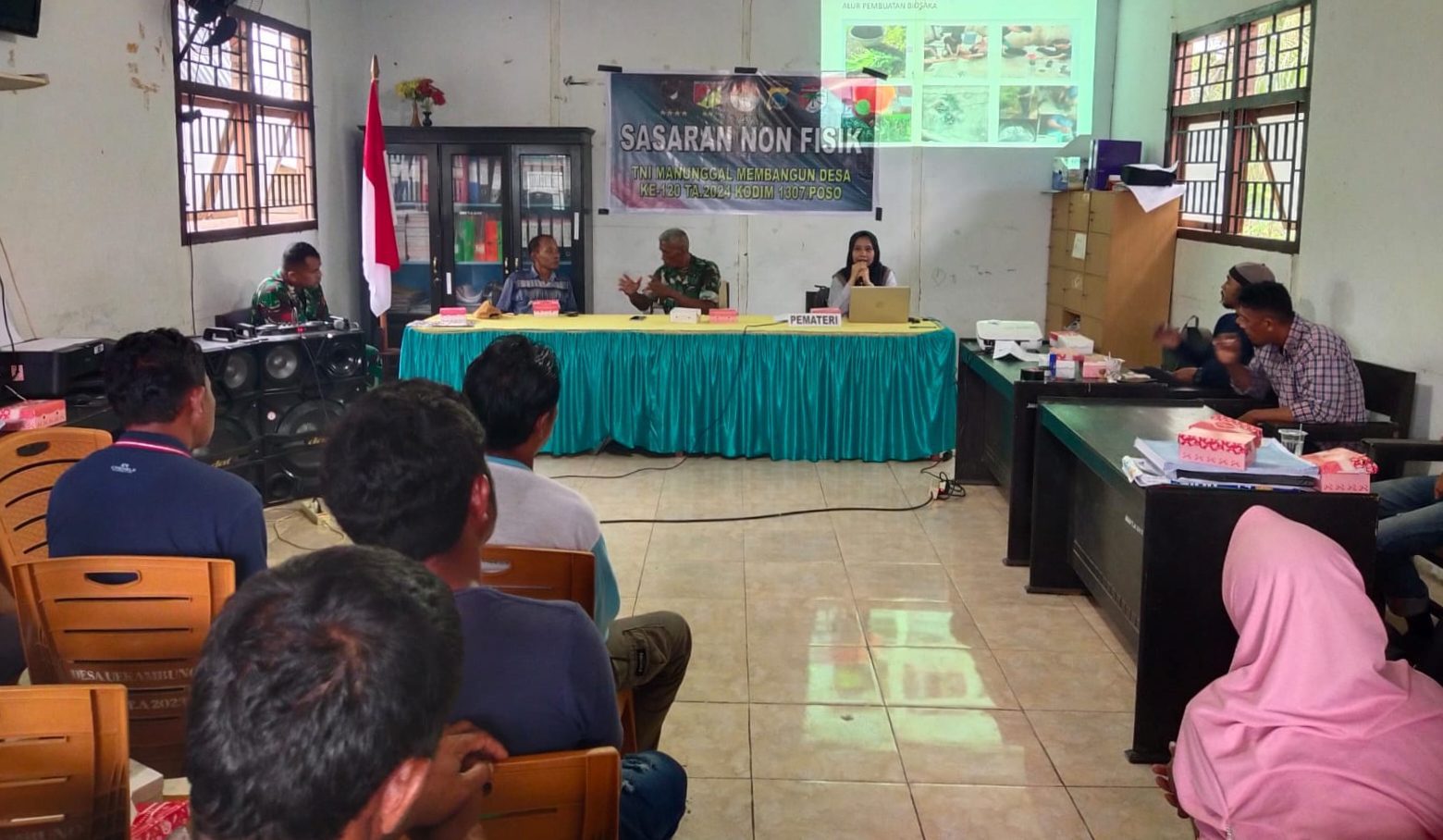 Sosialisasi Pertanian TMMD Ke-120 2024 di Desa Uekambuno