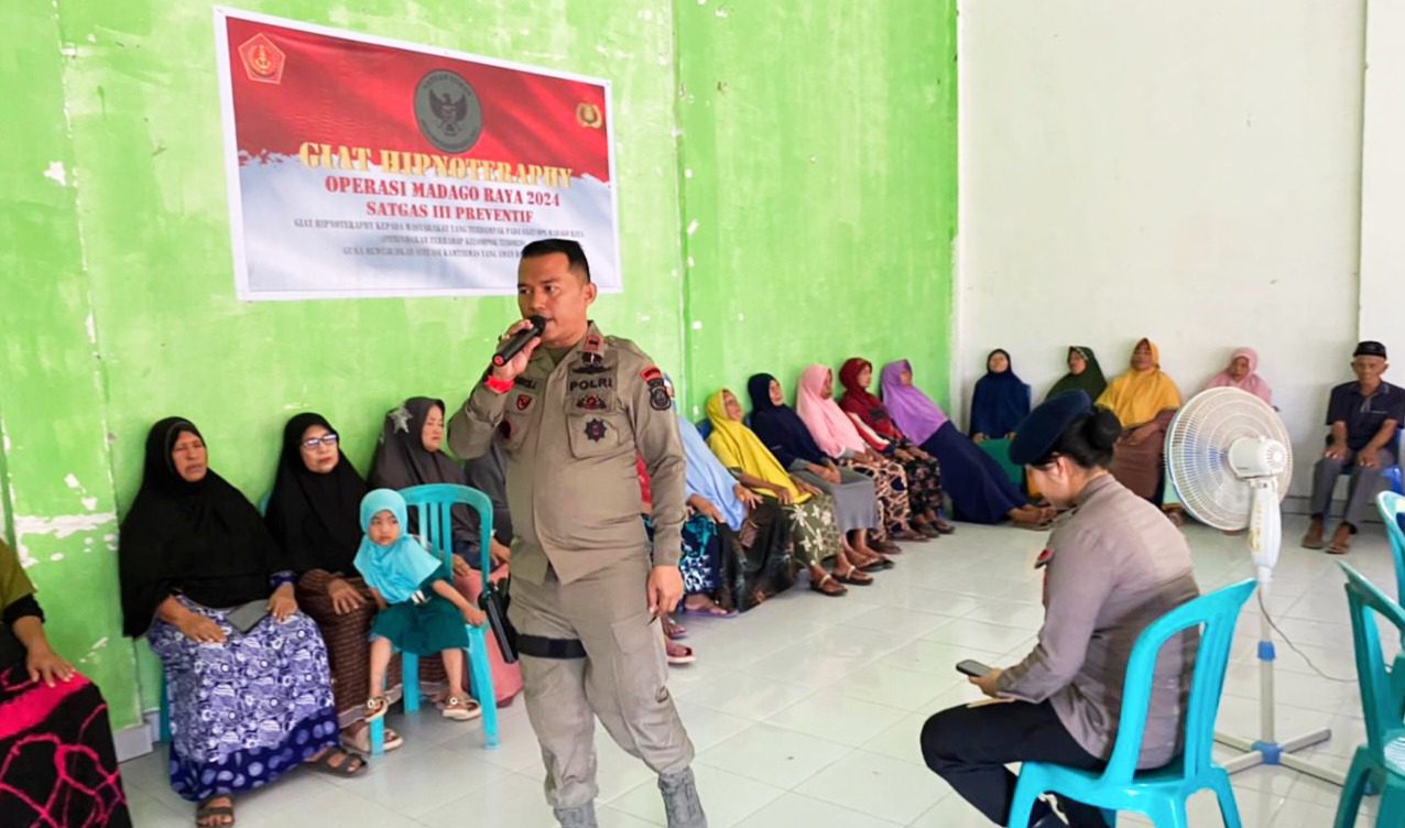 Komitmen Satgas Madago Raya Bantu Warga Sembuh dari Penyakit Lewat Hipnoterapi