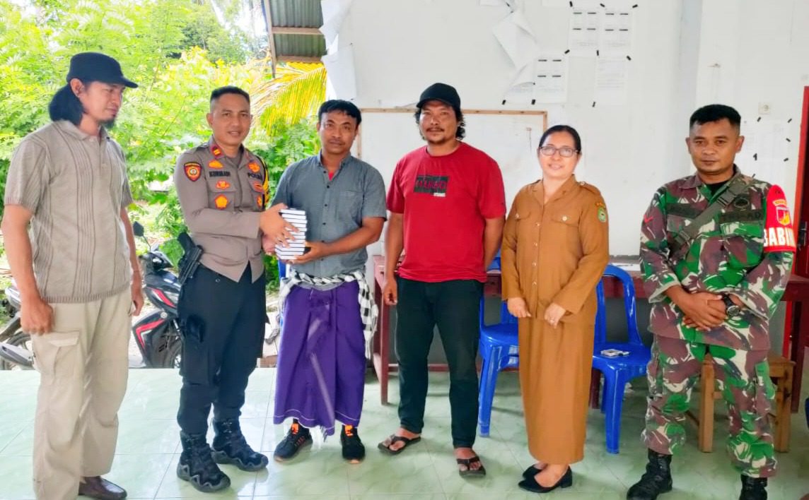 Kapolsek Poso Pesisir Utara dan Tokoh Agama Hindu, Bersinergi Jaga Kamtibmas