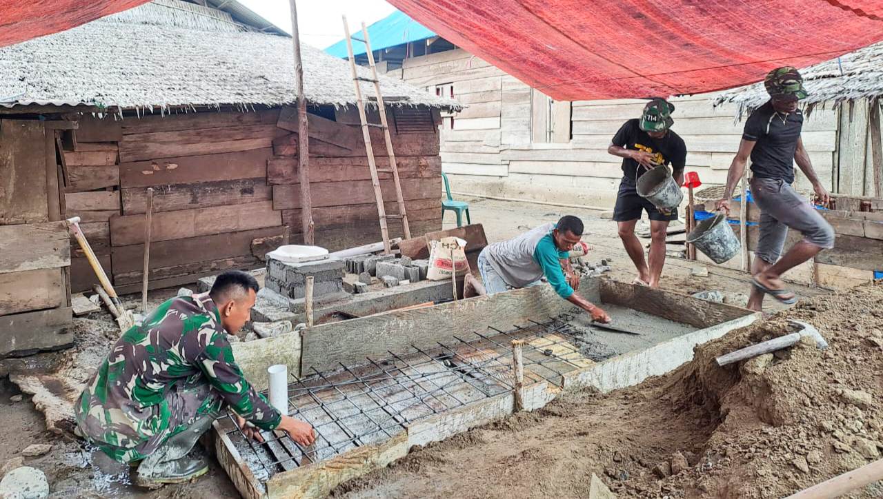 Hari ke 10 Program TMMD ke 120 Kodim Poso, Dampaknya Mulai Dirasakan Warga