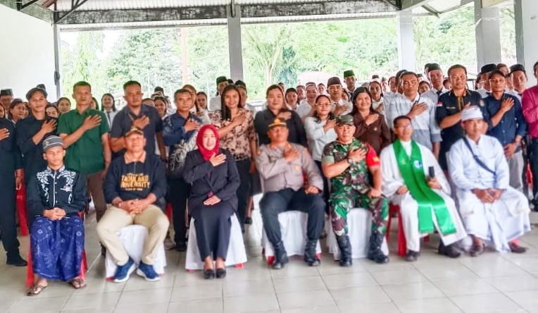 Kapolsek Pamona Utara Hadiri Pelantikan Anggota PPS PILKADA 2024
