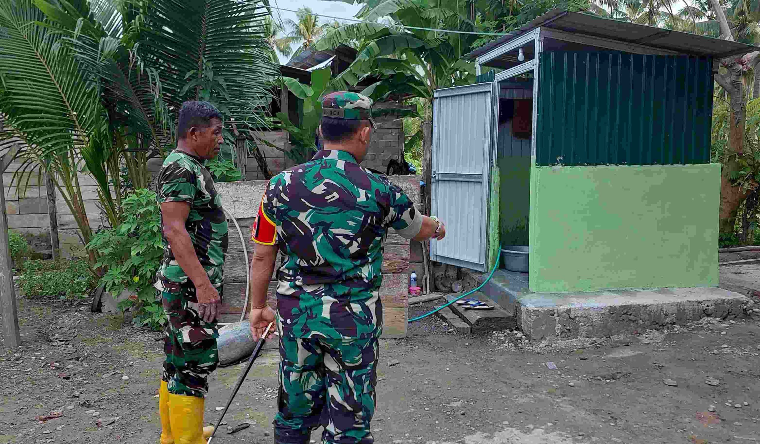 Tinjau Lokasi, Dandim Poso Merasa Puas Hasil Pekerjaan Fisik TMMD ke 120