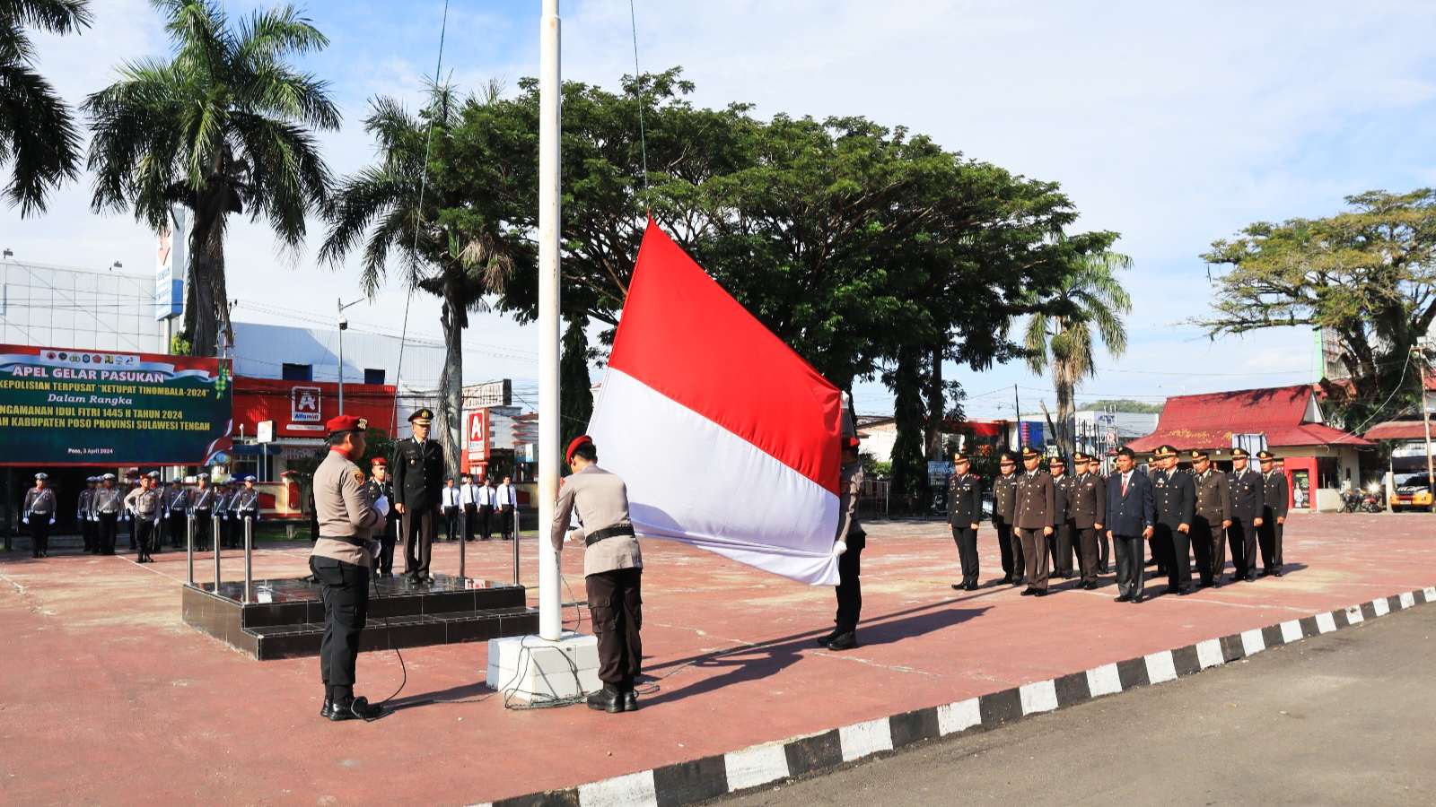 Polres Poso gelar Upacara Peringati Hari Lahir Pancasila