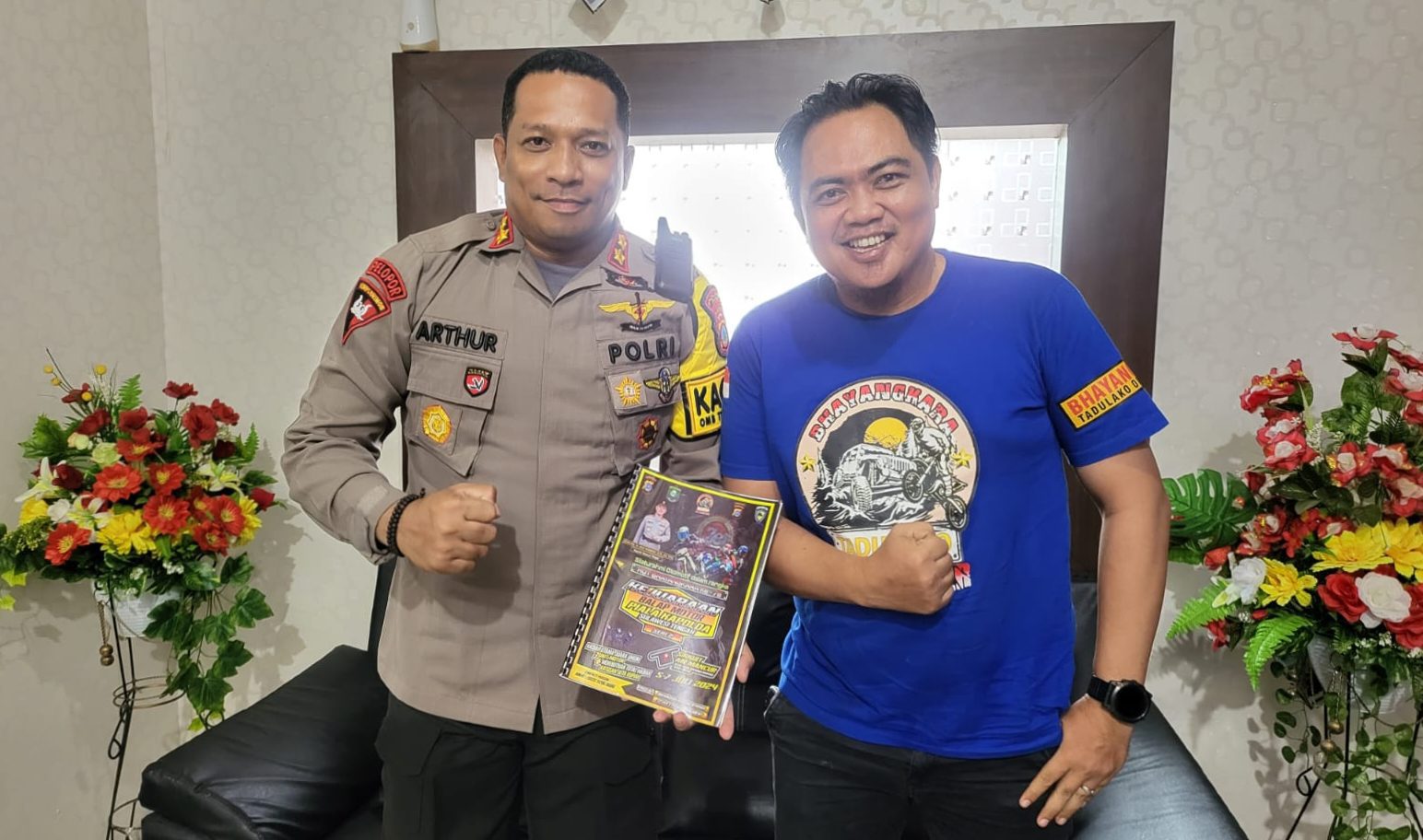 Kejuaraan Balap Motor Seri 2 di Poso Perebutkan Piala Kapolda Sulteng