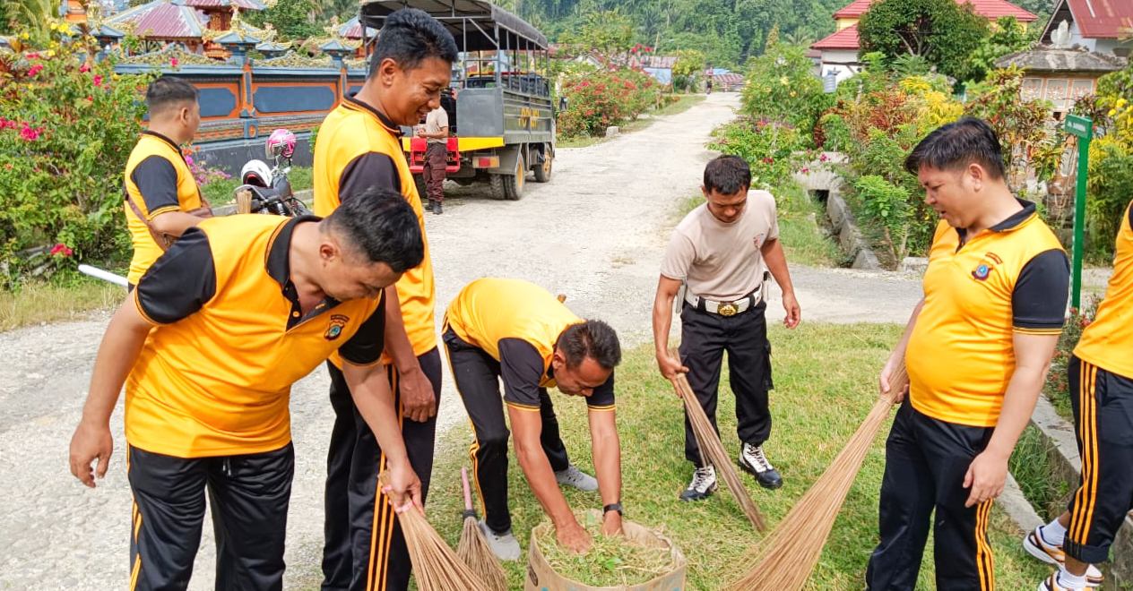 Polsek Pamona Utara Gelar Bakti Sosial dalam Rangka Hari Bhayangkara ke-78