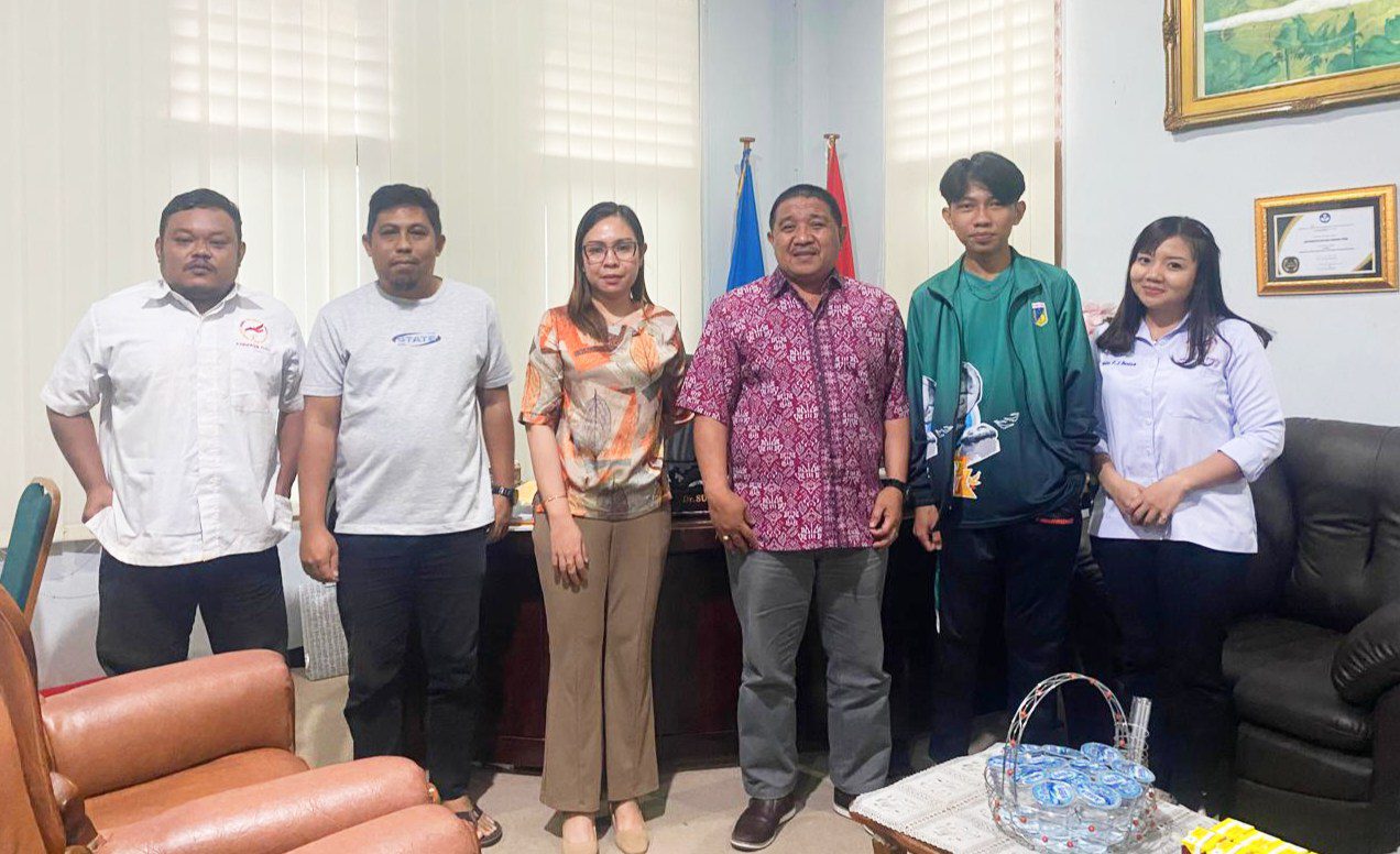 Mahasiswa Unsimar Poso Pamit ke Rektor Ikuti PON XXI Aceh/Sumut