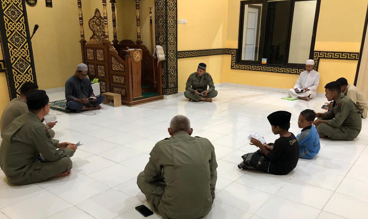 Satgas Madago Raya Gelar Yasinan dan Doa Bersama di Wilayah Poso