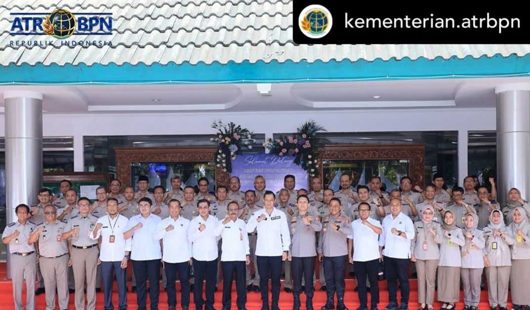 Menteri AHY Perkuat Sinergi Jajaran di Jawa Tengah