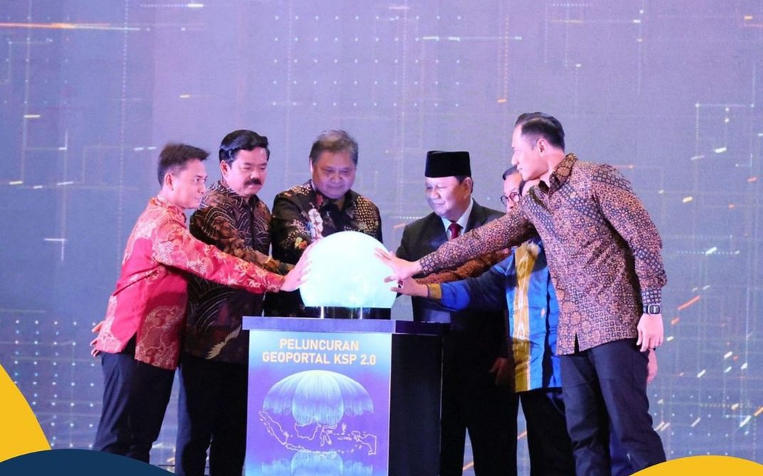 Geoportal Kebijakan Satu Peta 2.0 Resmikan Diluncurkan