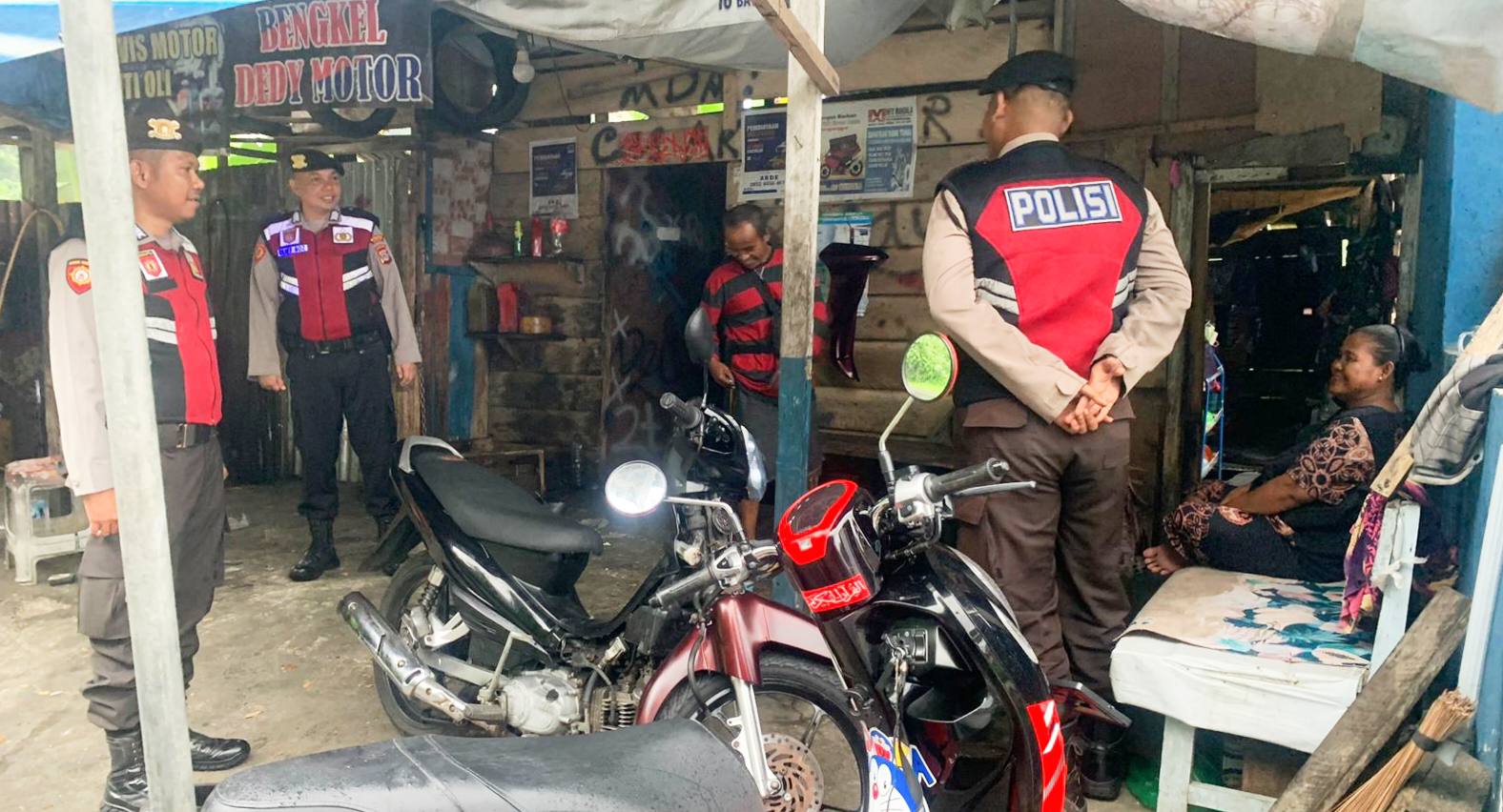 Sat Samapta Polres Poso Rutin Lakukan Patroli Dialogis