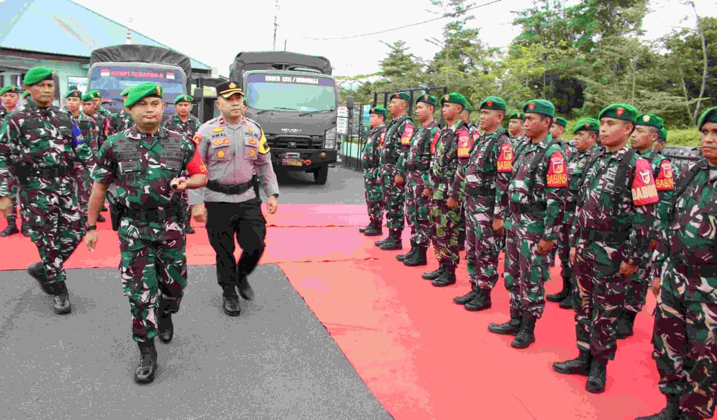 Dandim 1311 Morowali Pastikan PILKADA 2024 Berjalan Aman dan Lancar