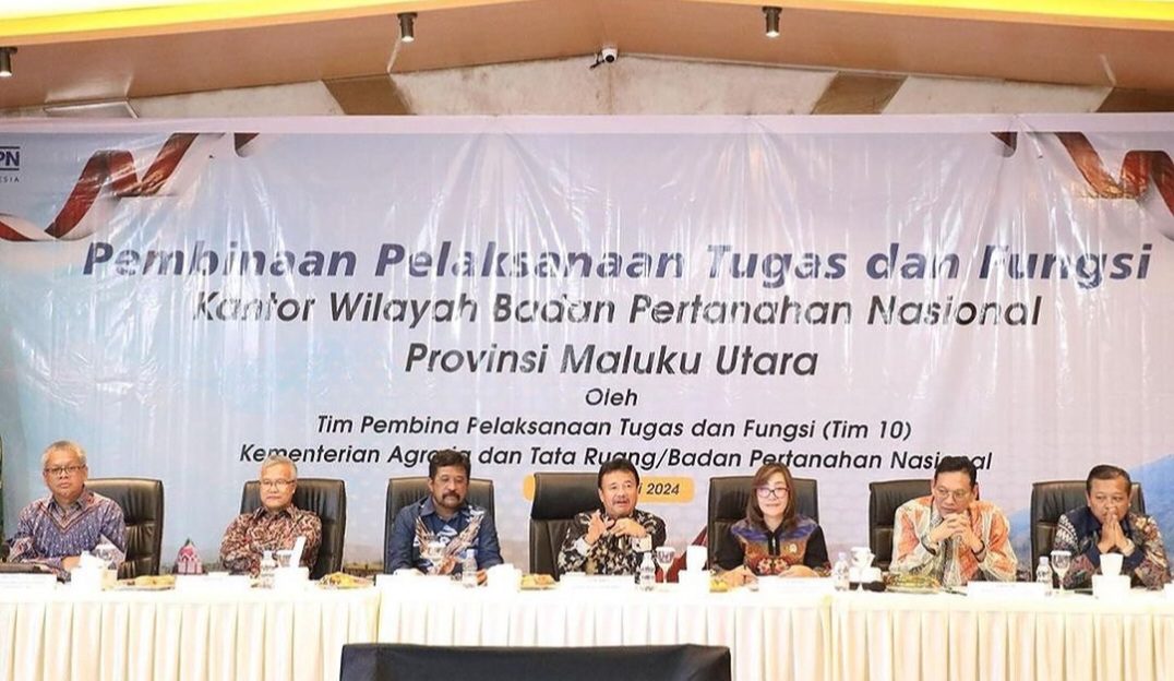Kanwil BPN Provinsi Maluku Utara Siap Implementasikan Sertipikat Tanah Elektronik
