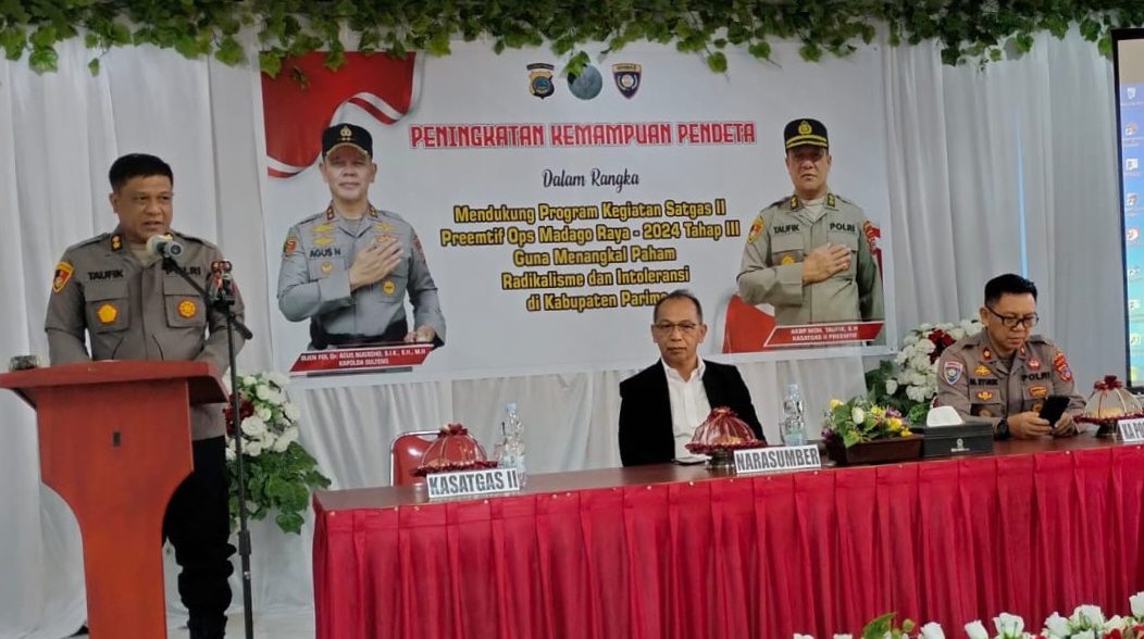 Satgas Madago Raya Tingkatkan Kemampuan Pendeta untuk Cegah Radikalisme di Parimo