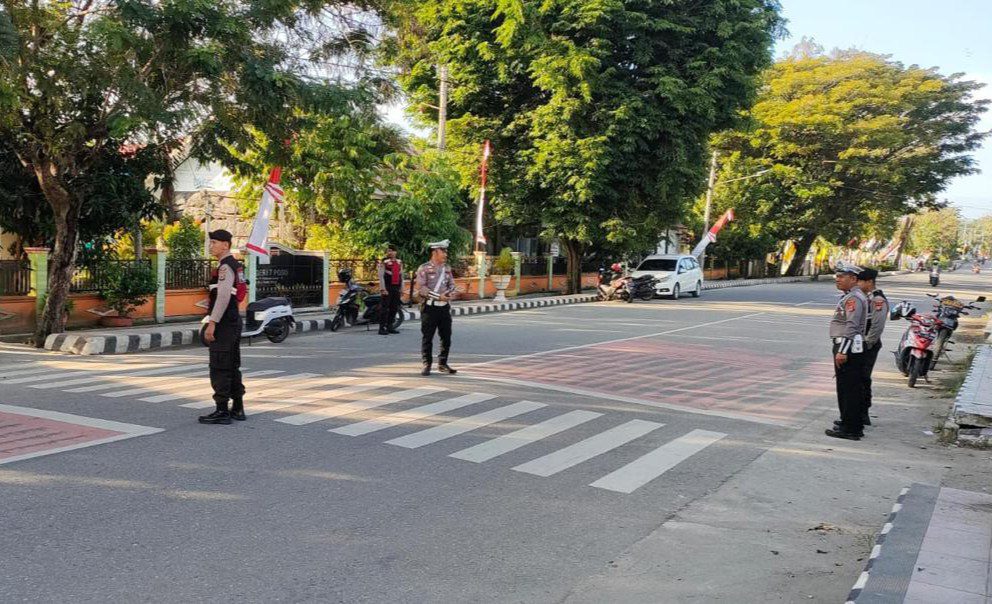 Polres Poso Ciptakan Lalu Lintas Aman Dan Lancar