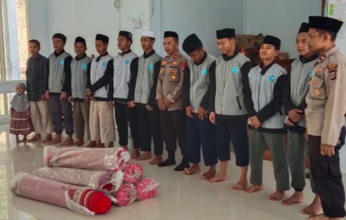 Sambangi SMAQur Wahdah Islamiyah, Dai Polri Jalin Kemitraan