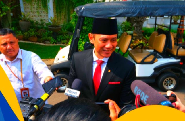 Hadiri Pelantikan Pejabat Negara RI, Menteri AHY Harapkan Transisi Kepemimpinan Pemerintahan Berjalan Baik