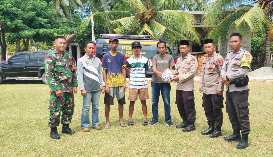 Lurah Tabalu Apresiasi Upaya Satgas Madago Raya Cegah Radikalisme Melalui Sarana Olahraga