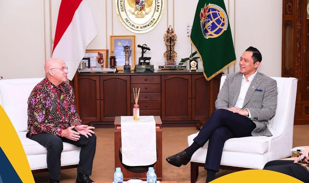 Pertemuan dengan USAID, Menteri AHY Bicara Target Pendaftaran Tanah dan Keberlanjutan Pembangunan Indonesia