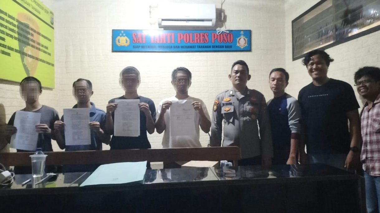 Polsek Poso Pesisir Selesaikan Kasus Pidana Melalui Restorative Justice