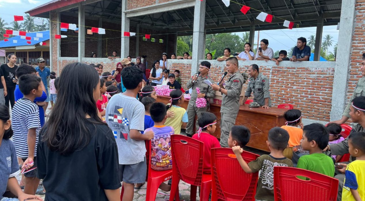 Meriahkan HUT RI, Satgas Madago Raya Gelar Berbagai Lomba Rakyat di Poso