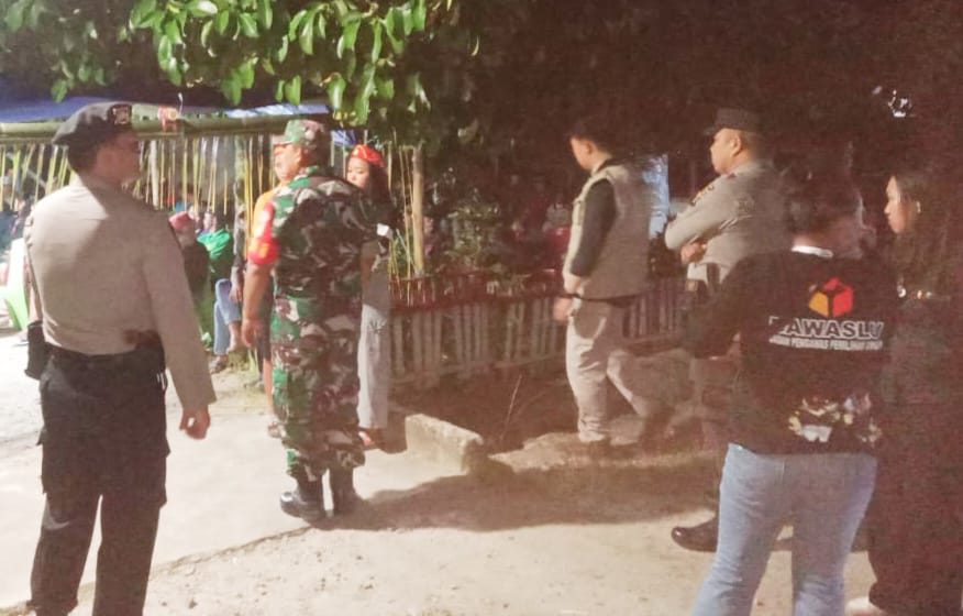 Polsek Pamona Selatan Amankan Kampanye Paslon Bupati dan Wakil Bupati Pilkada Serentak 2024