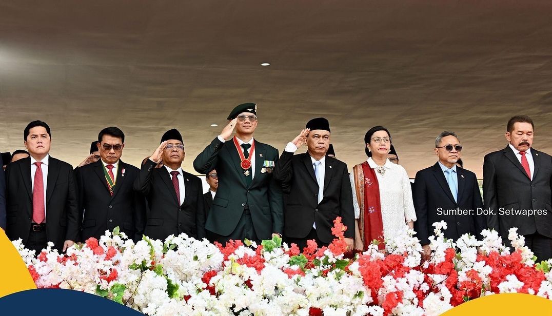 Menteri AHY Hadiri Peringatan HUT ke-79 TNI di Monas