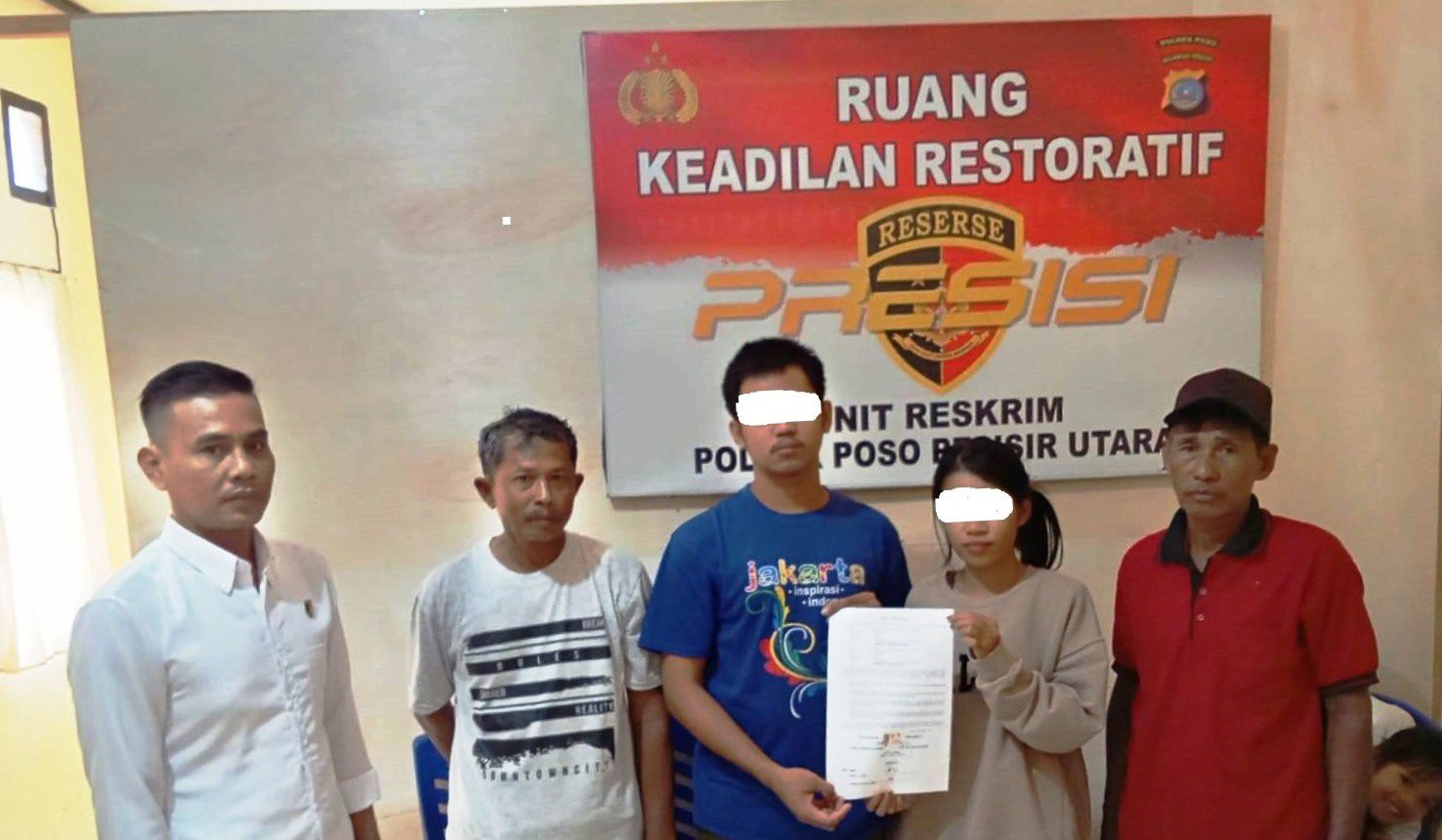Polsek PPU Selesaikan Kasus Dugaan Penganiayaan Dengan RJ