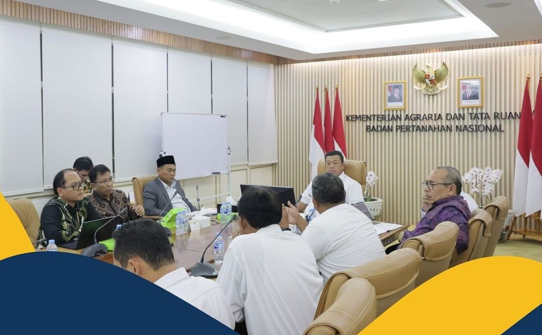 Terima Audiensi dengan BIG, Menteri Nusron Perkuat Kolaborasi untuk Percepatan RTR dan PTSL