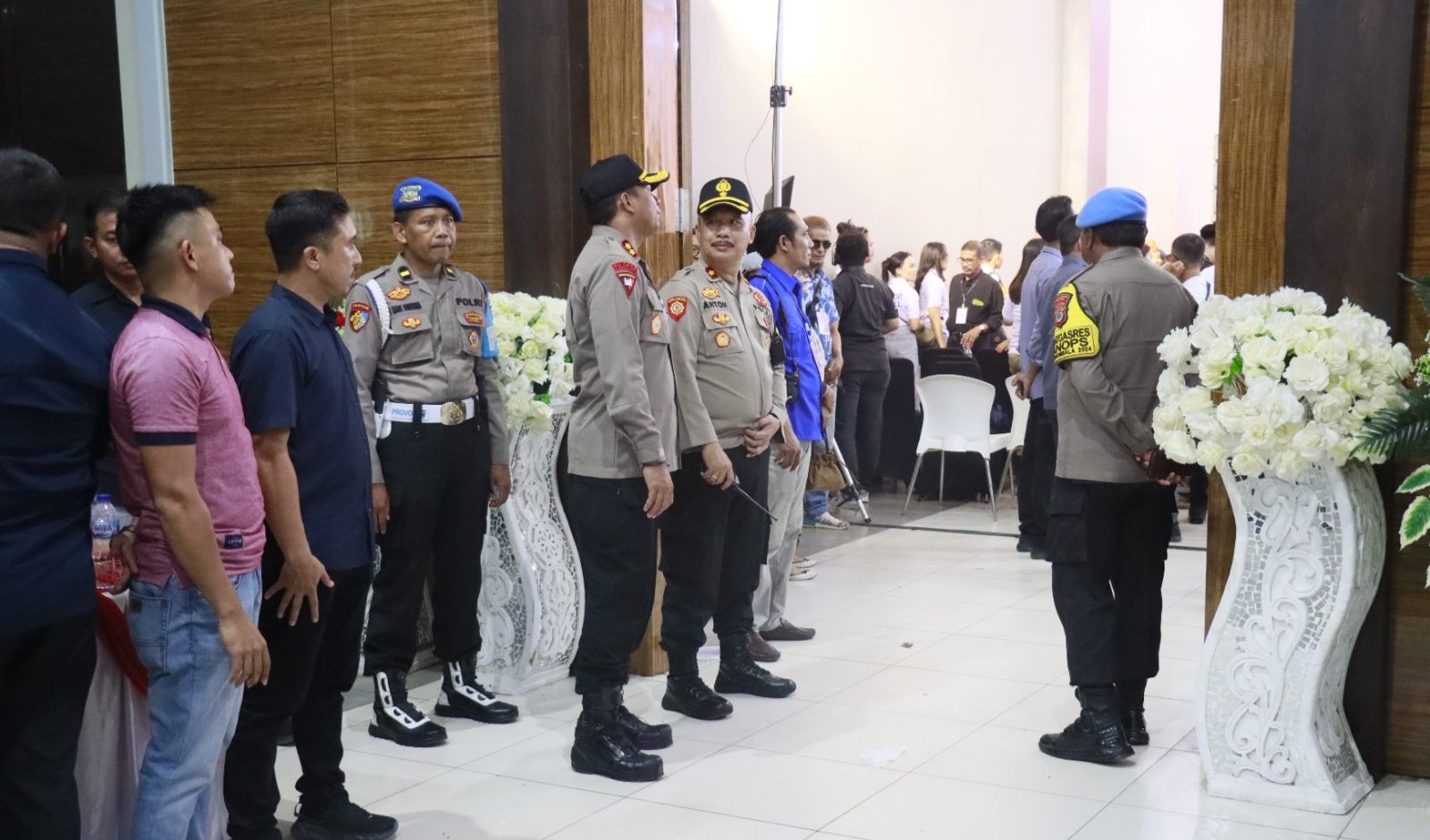 Polres Poso Terjunkan Ratusan Personel Amankan Debat Publik ke Dua
