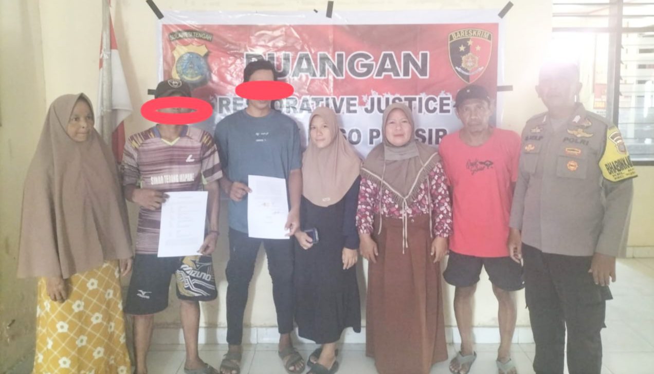 Unit Reskrim Polsek Poso Pesisir Selesaikan Kasus Pencurian Sepeda Motor Melalui RJ