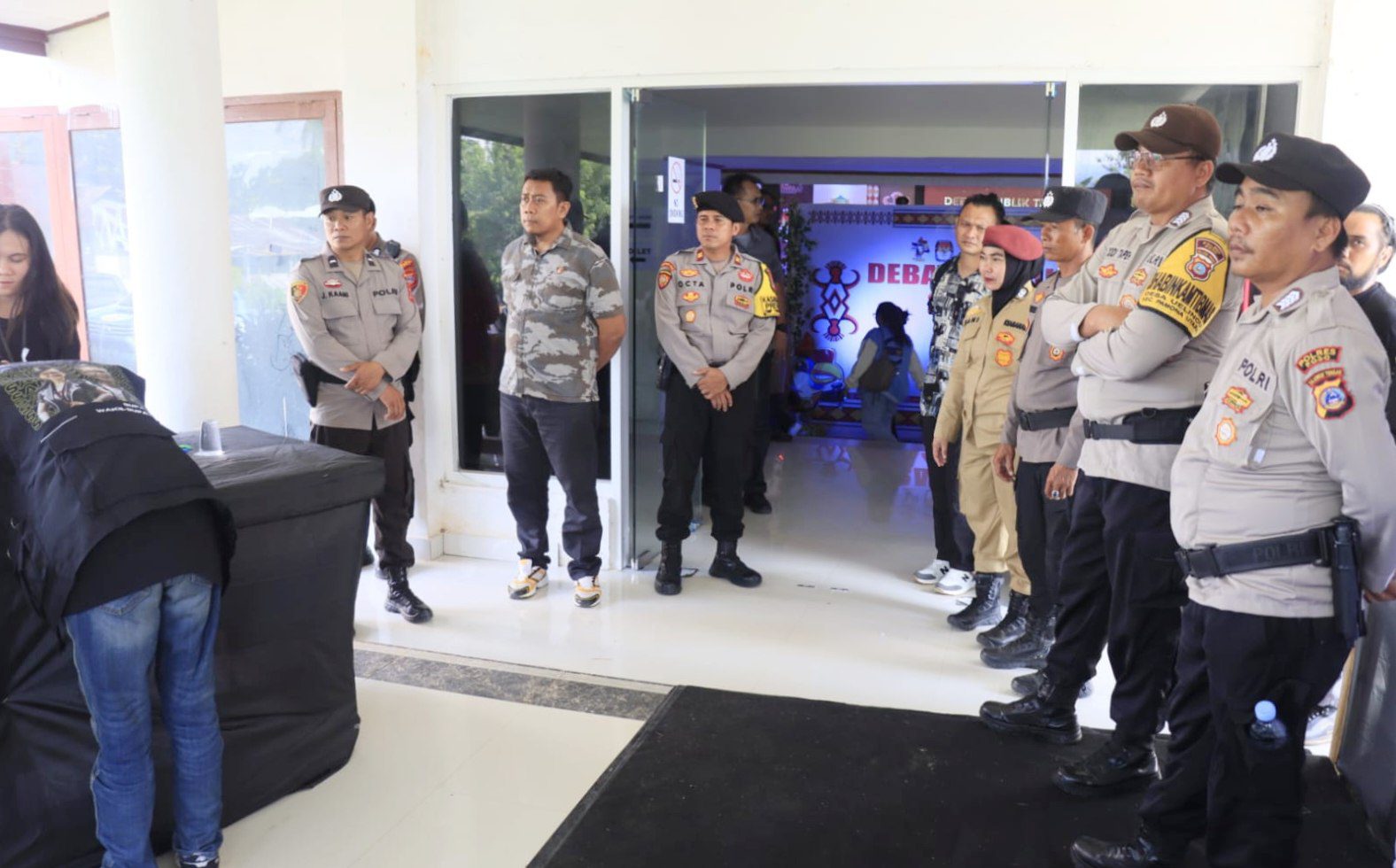 Kapolres Poso Apresiasi Debat Publik ke Tiga Berjalan Aman