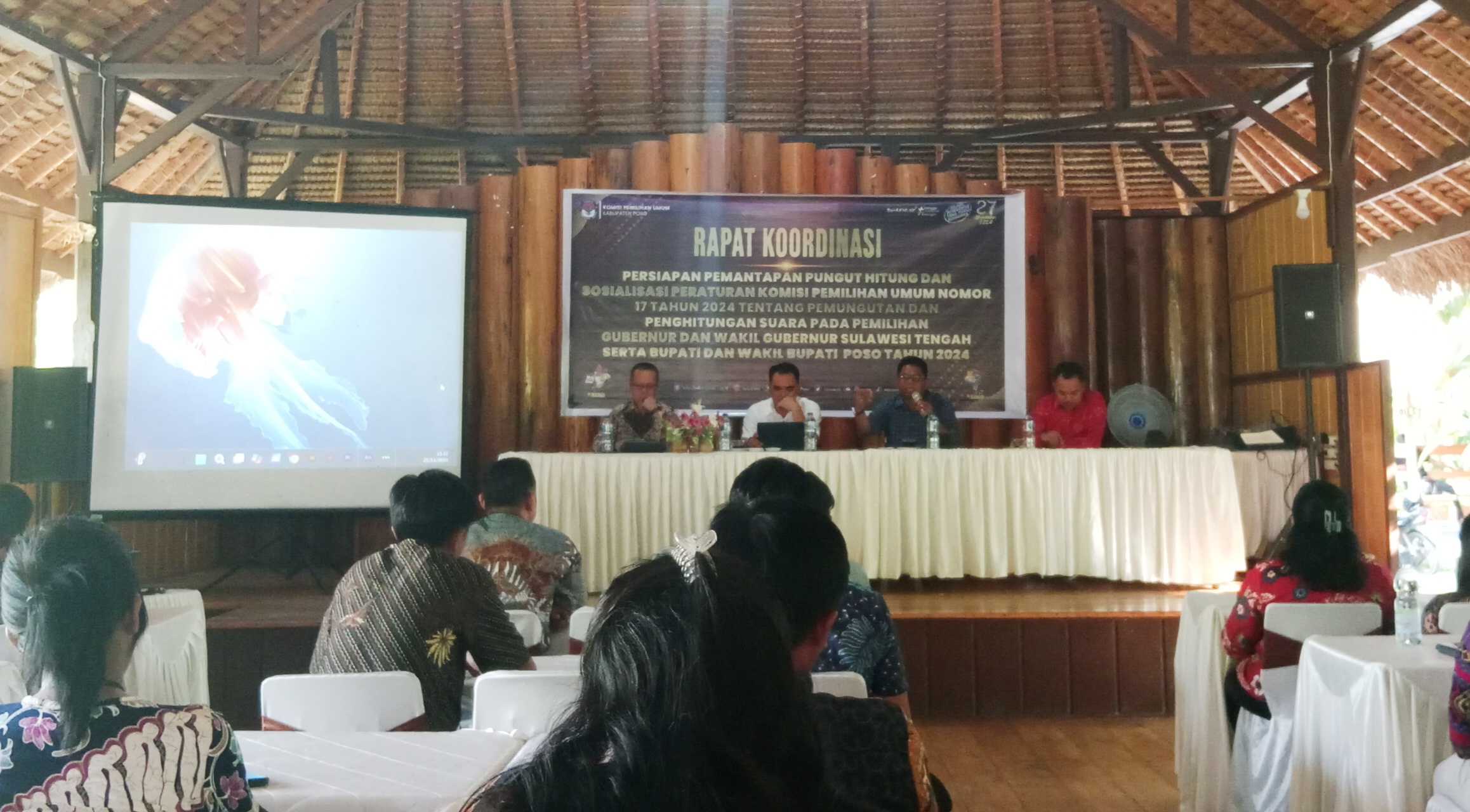 KPU Poso Perkuat Pemahaman PKPU Nomor 17 Tahun 2024