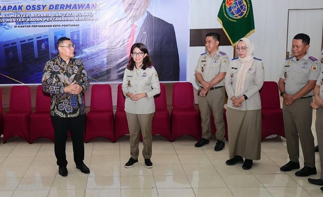 Target Program Prioritas di 2024 Hampir Tuntas, Wamen ATR/Waka BPN Apresiasi Capaian Kinerja Kanwil BPN Provinsi Kalbar