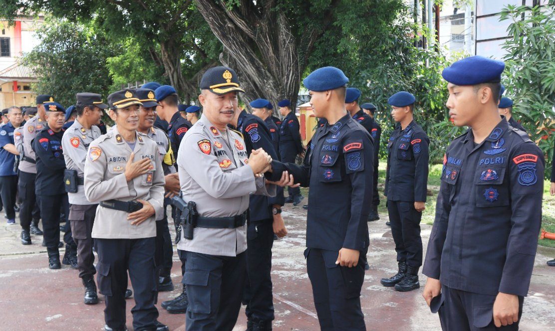 Sukses Amankan Pilkada, Polres Poso Lepas Kepulangan Ratusan Personel BKO Sat Brimob Polda Sulteng