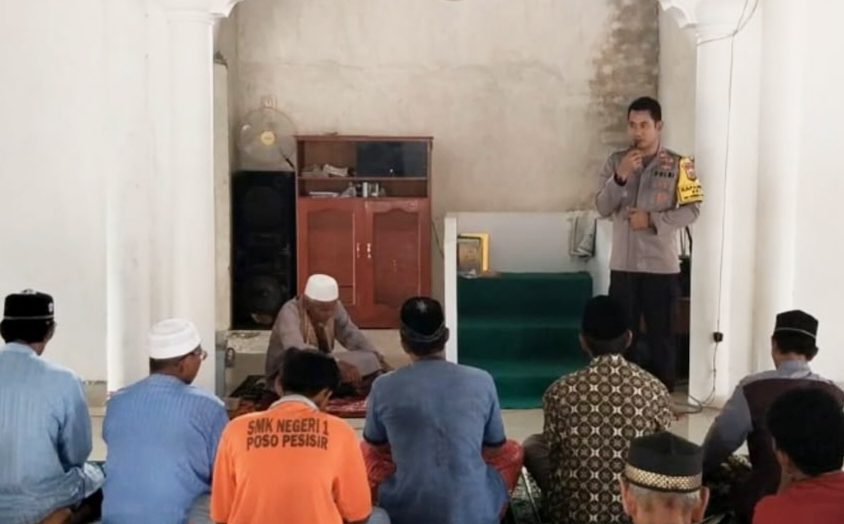Kapolsek Poso Pesisir Selatan Sosialisasikan Pencegahan Radikalisme