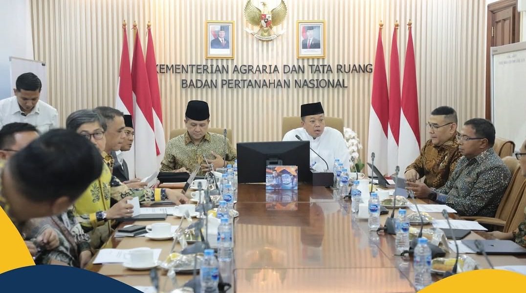 ATR/BPN Ajak Menteri Transmigrasi Sukseskan Kebijakan Satu Peta