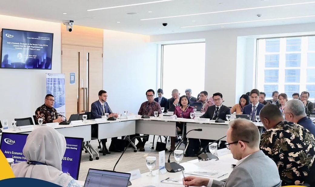 Hadiri The High-Level Executive Roundtable oleh ERIA, Wamen Ossy Bicara Program Prioritas Presiden Prabowo Subianto