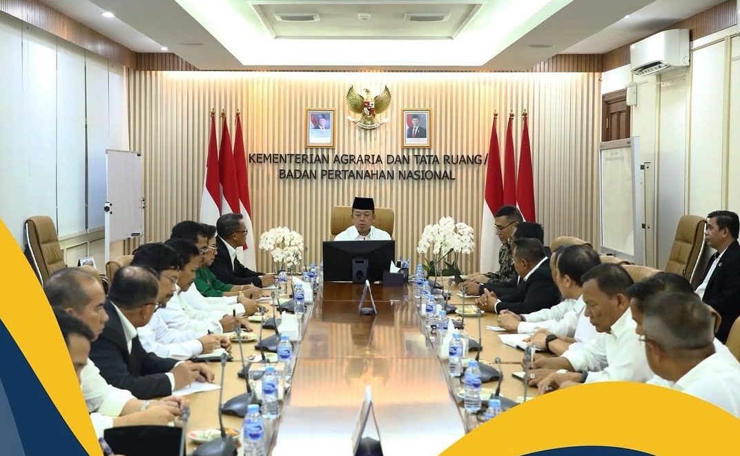 Menteri Nusron Berikan Pengarahan Secara Langsung kepada Kakanwil yang Baru Dilantik