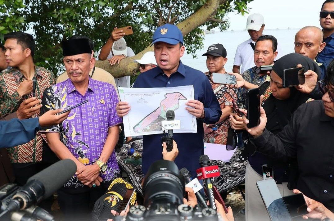 Batalkan Sertipikat di Wilayah Pagar Laut Desa Kohod, Menteri Nusron: Dilakukan dengan Prosedur yang Benar