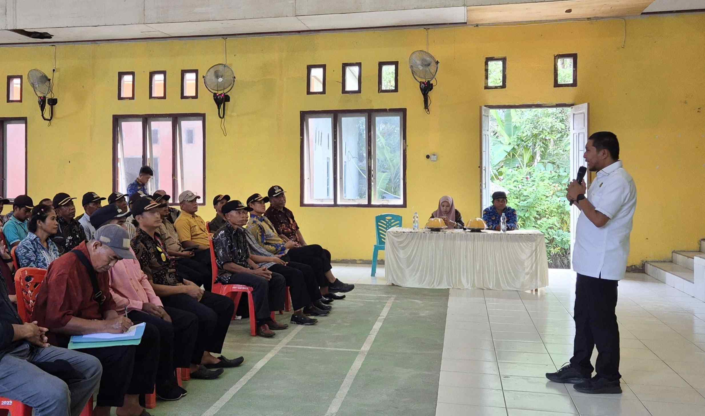 Kejari Morowali Utara Lakukan Penerangan Hukum Jaksa Garda Desa