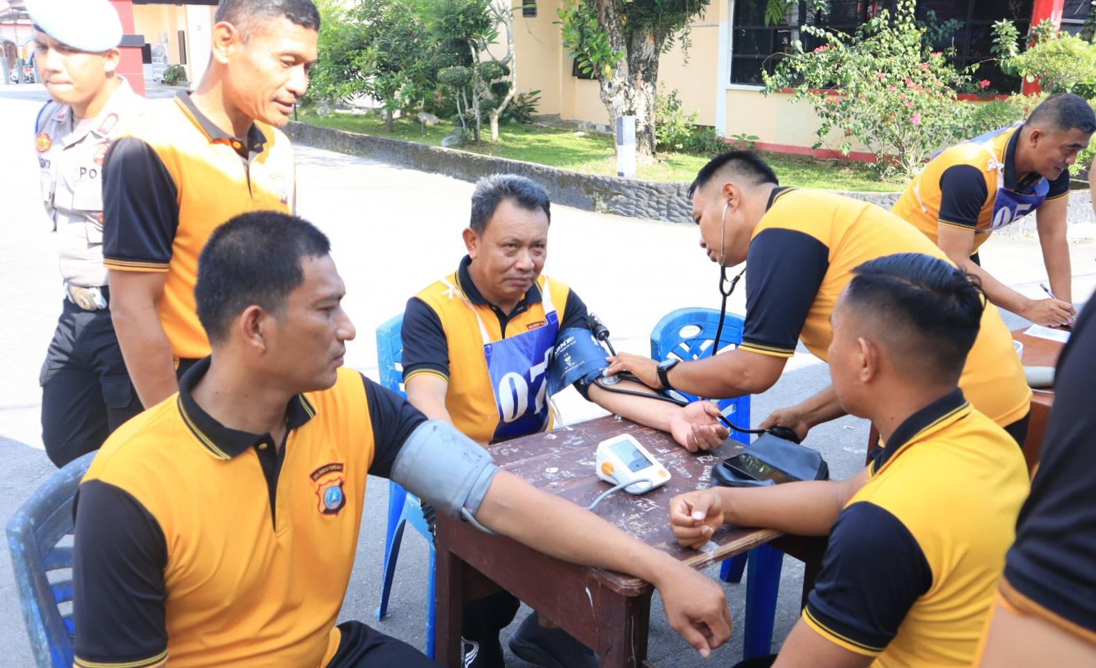 Personel Polres Poso Gelar Tes Kesamaptaan Tahap 1 Tahun 2025