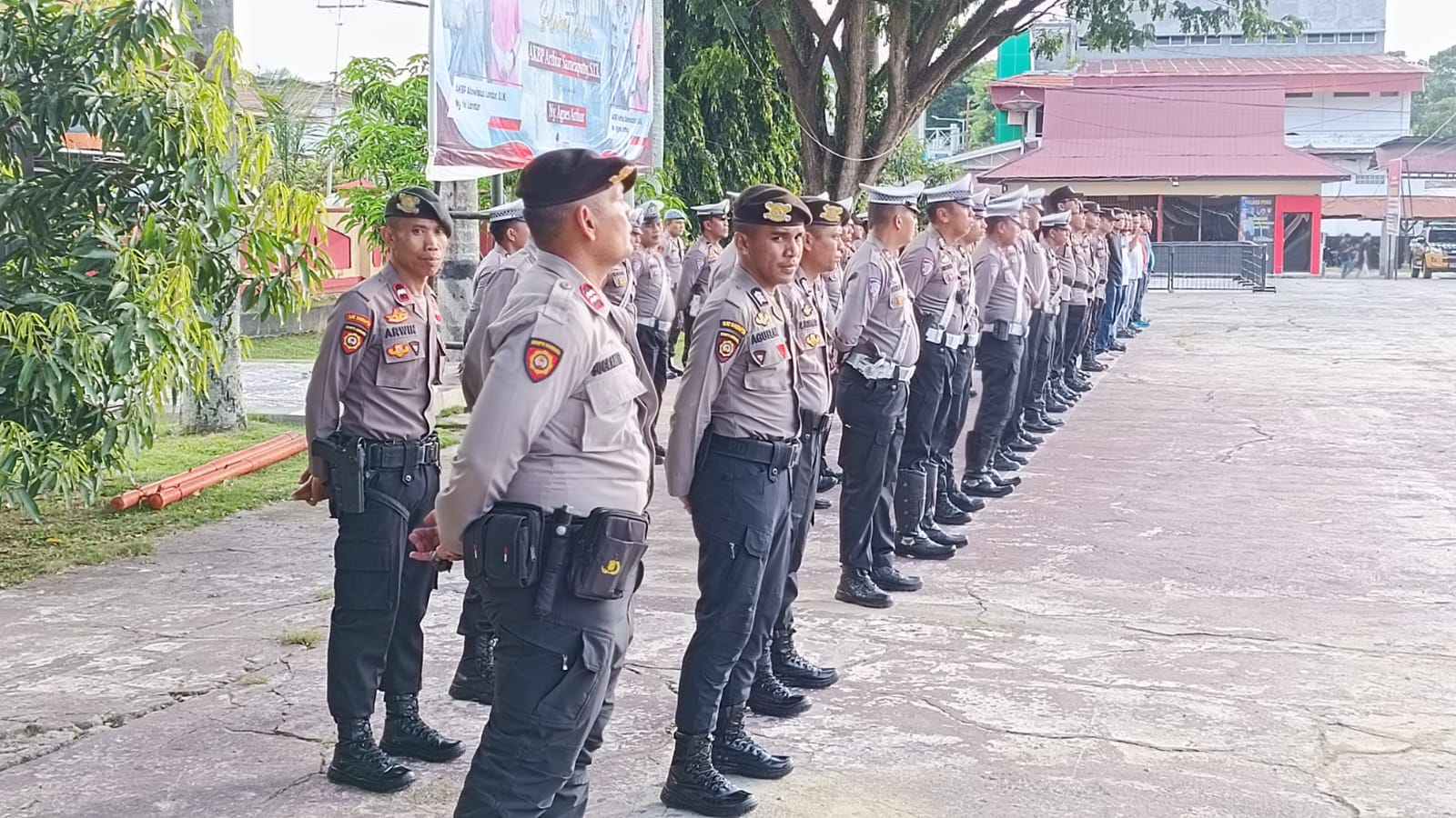 Polres Poso Siagakan Ratusan Personel, Pengamanan Malam Takbir Idul Adha 1446 H