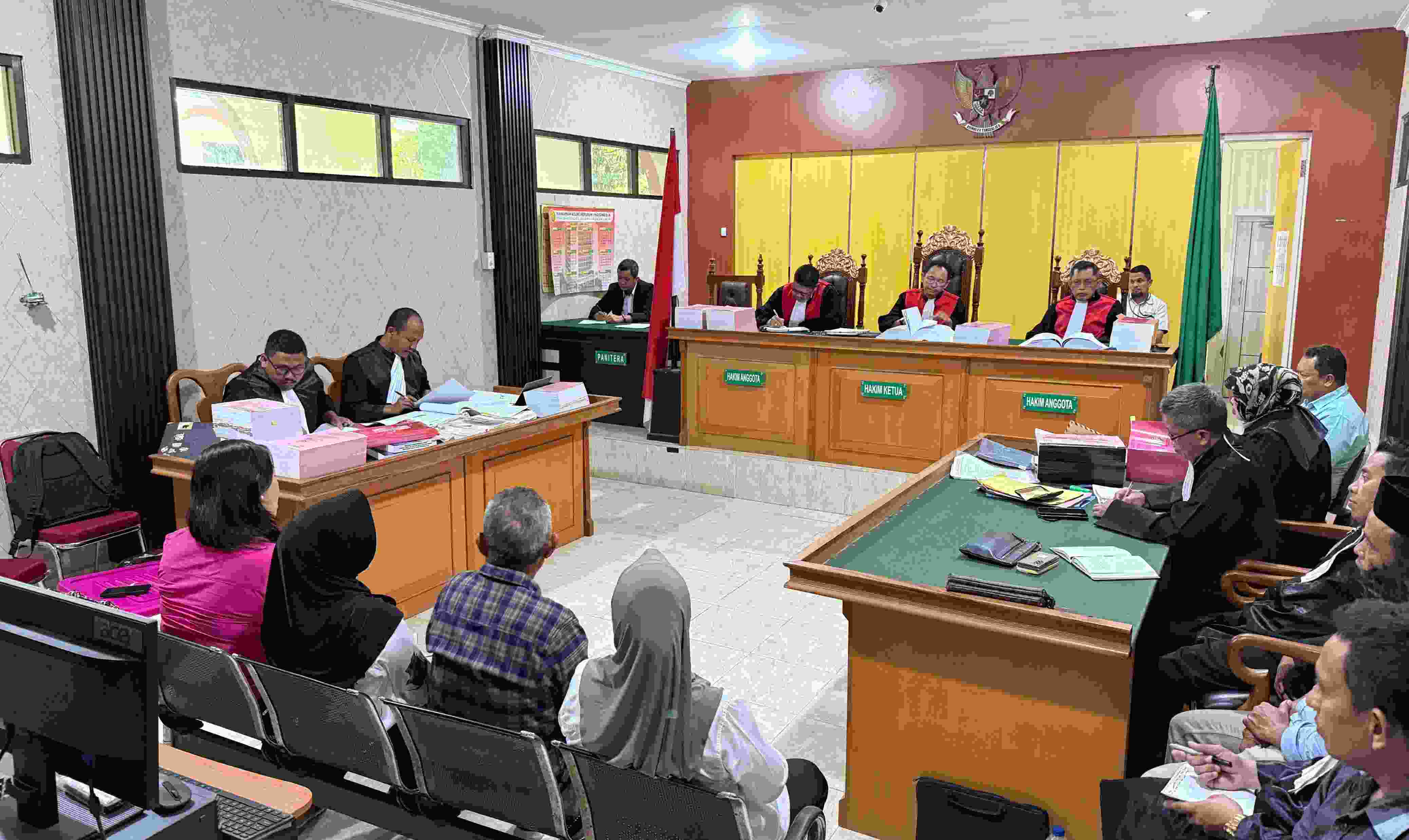 Kejari Morowali Utara Hadirkan 5 Saksi di Sidang Dugaan Korupsi Belanja Barang dan Jasa