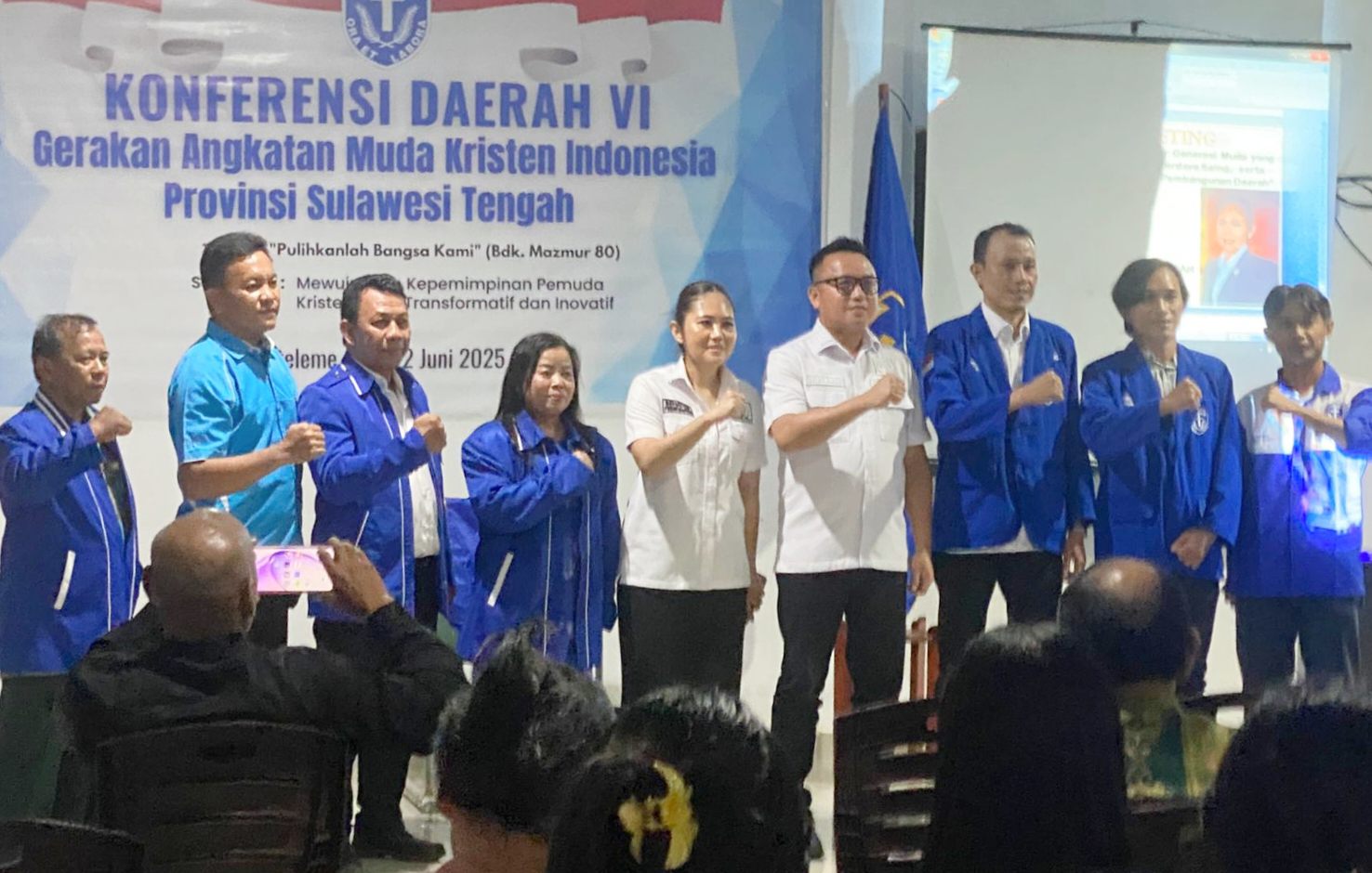 Bupati Morowali Utara Buka Konferda VI GAMKI Sulteng