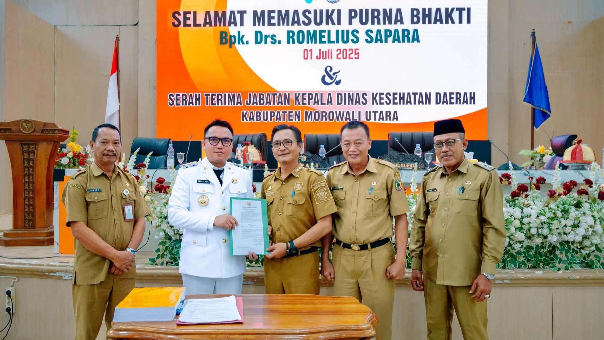 Arif Paskal Pokonda Jabat Plt. Kadis Kesehatan Morowali Utara