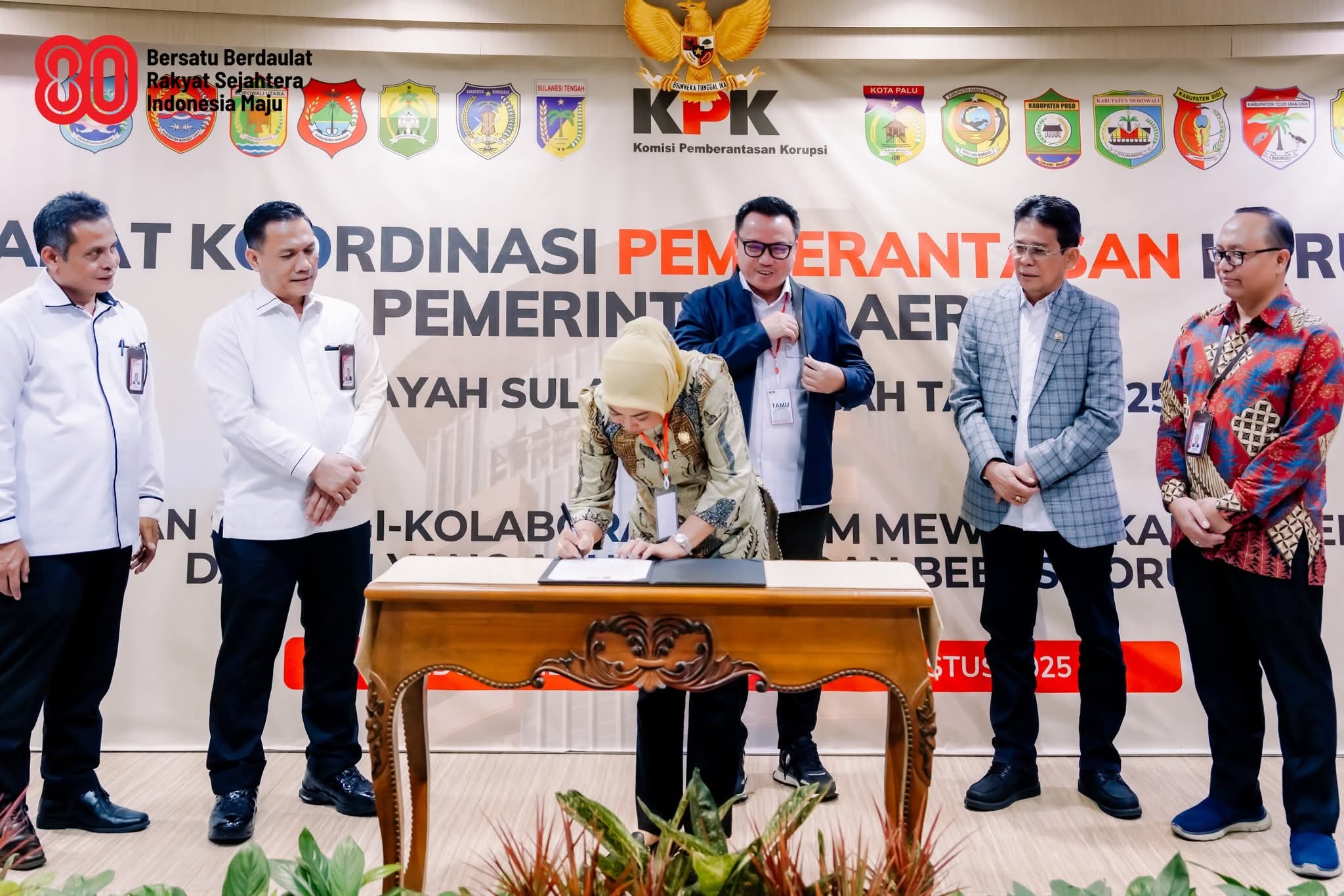 Di Forum KPK, Bupati Morowali Utara Komitmen Berantas dan Mencegah Korupsi
